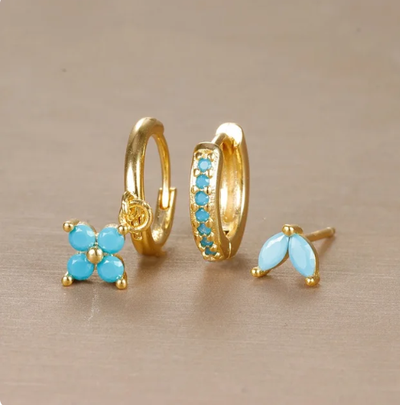 Chloe Earring Set, elegant design in high-quality materials, perfect for enhancing your style with timeless sophistication.