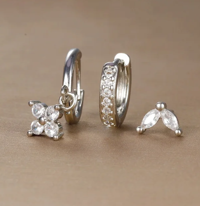 Chloe Earring Set, elegant design in high-quality materials, perfect for enhancing your style with timeless sophistication.