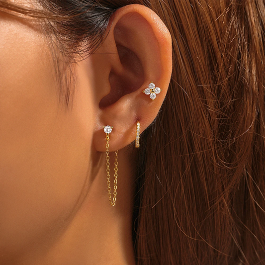 Juliette Earring Set S925, elegant sterling silver earrings designed to add sophistication and charm to your look.